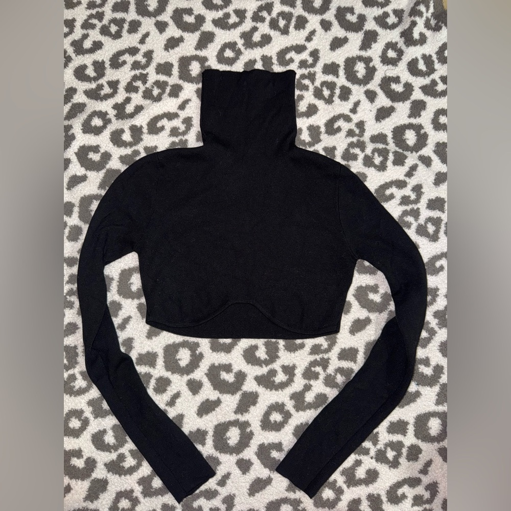 Fashion Nova Black Crop Top